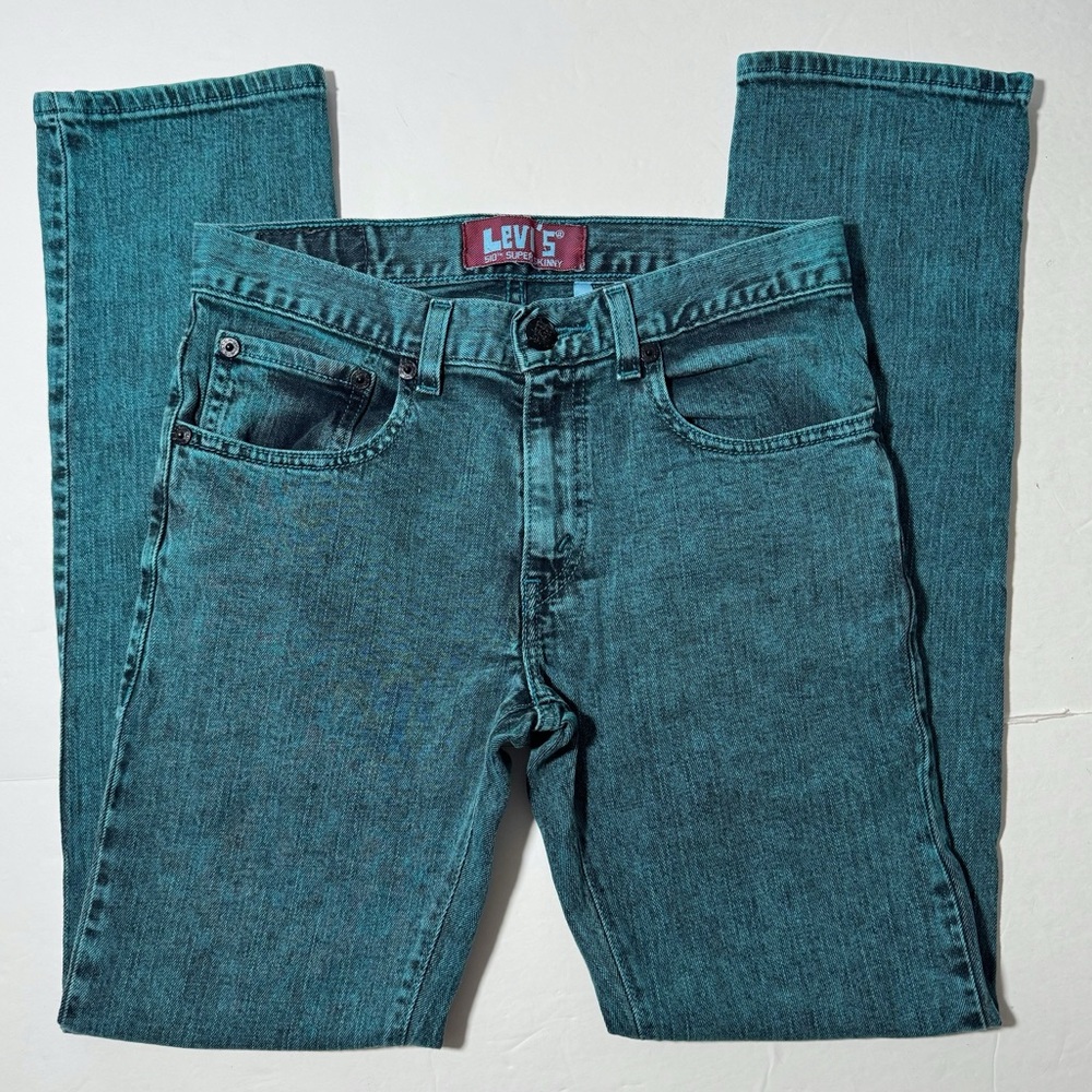 Levi’s 510 Super Skinny Acid Wash Jeans